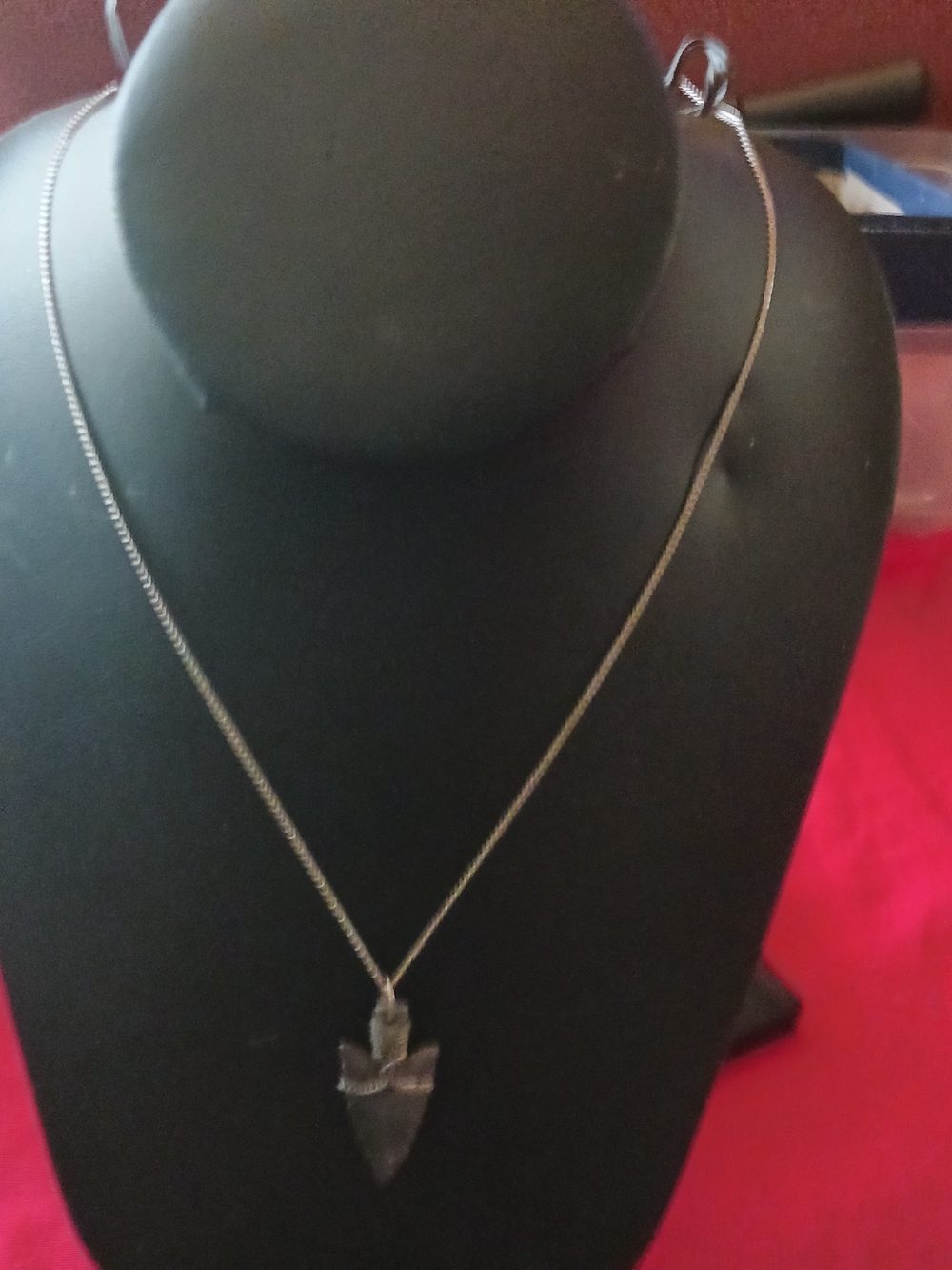 Silver Arrowhead Pendant Necklace - Women's Jewelry